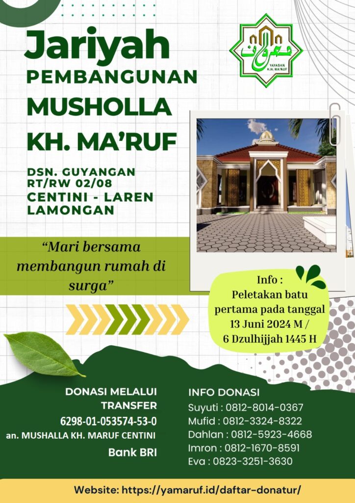 MUSHALLA KH MARUF CENTINI